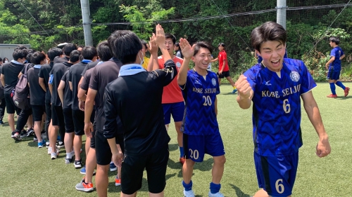 全国高校サッカーインターハイ県予選ベスト4進出 ～男子